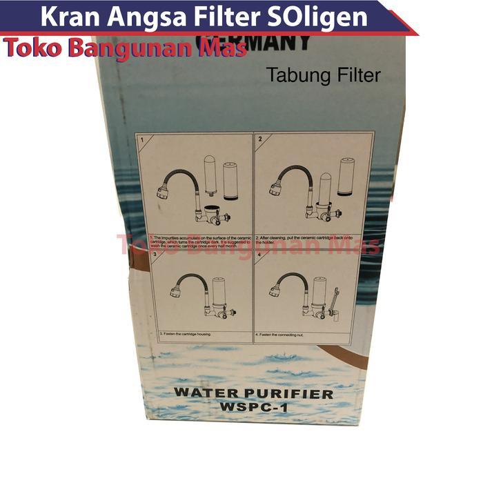 Kran Angsa Filter Soligen Kran Angsa Fleksibel Filter SOLIGEN