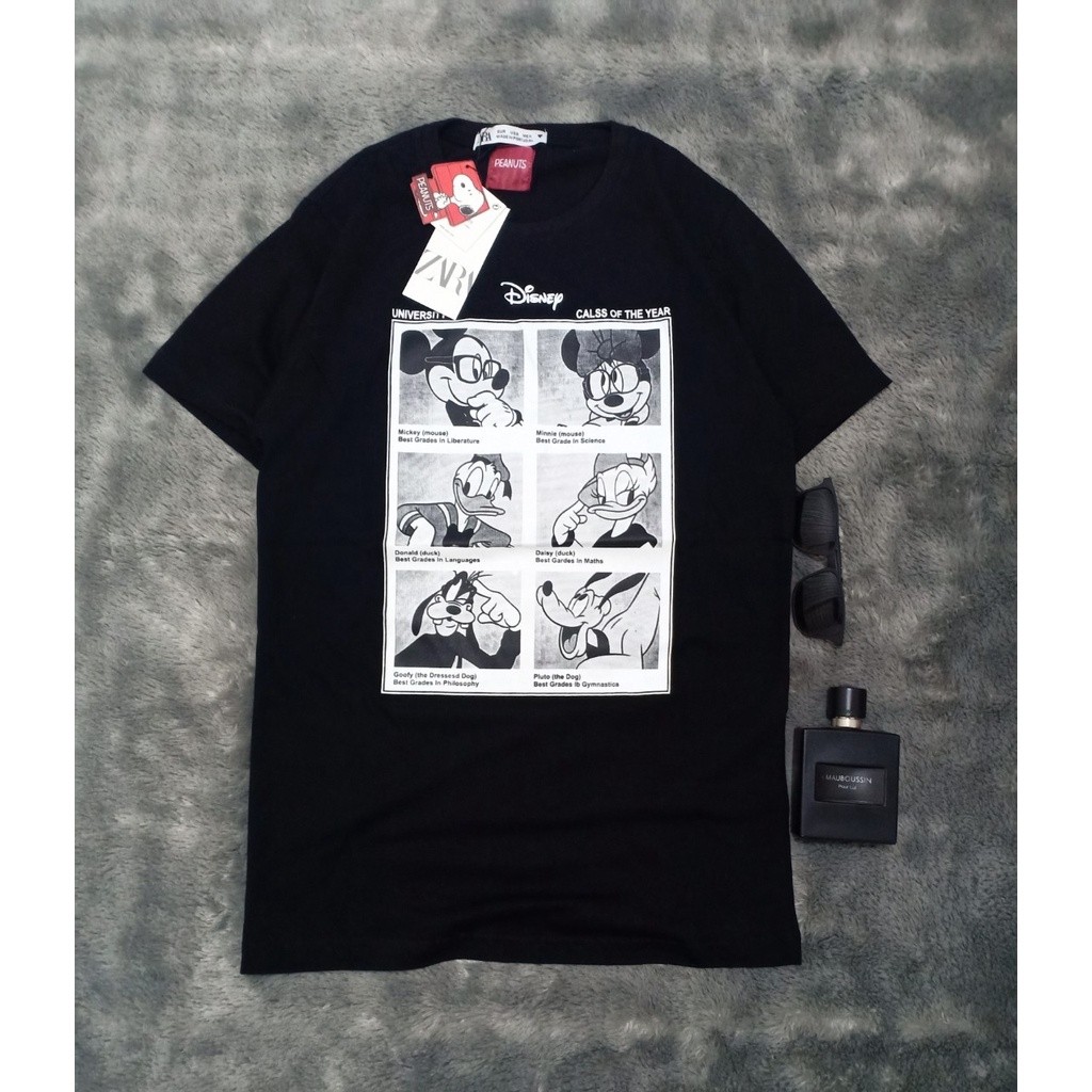 [100% ORIGINAL] KAOS ZARA / ZARA TEE / TSHIRT ZARA - FULL TAG & LABEL