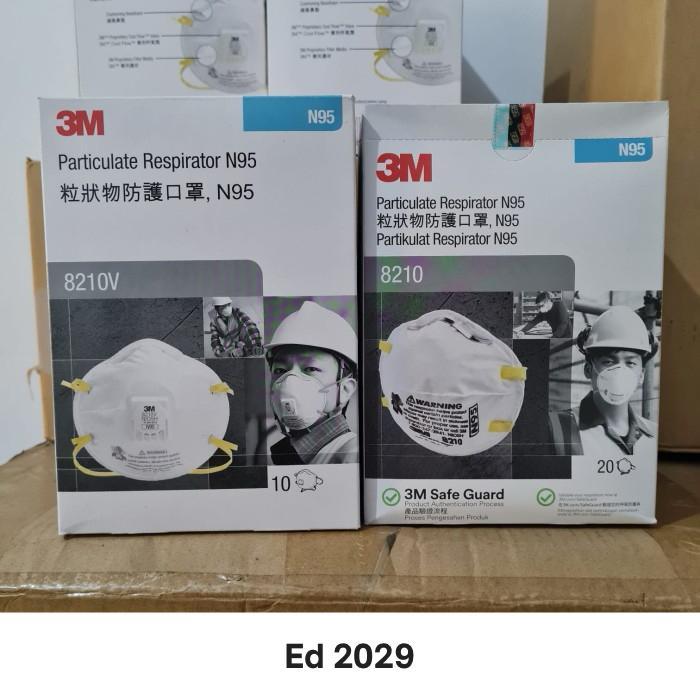 3M 8210V N95 Masker Respirator