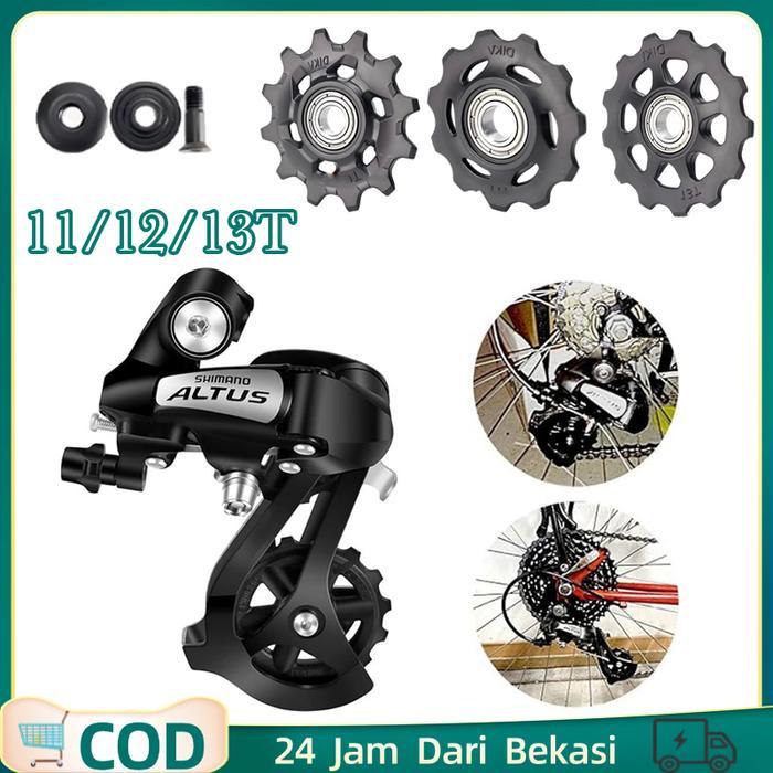 PULLEY RD 13T UNTUK SEPEDA PULLEY RD SEPEDA PULLEY RD 11T/12T PULLEY RD 13T BEARING READY STOCK