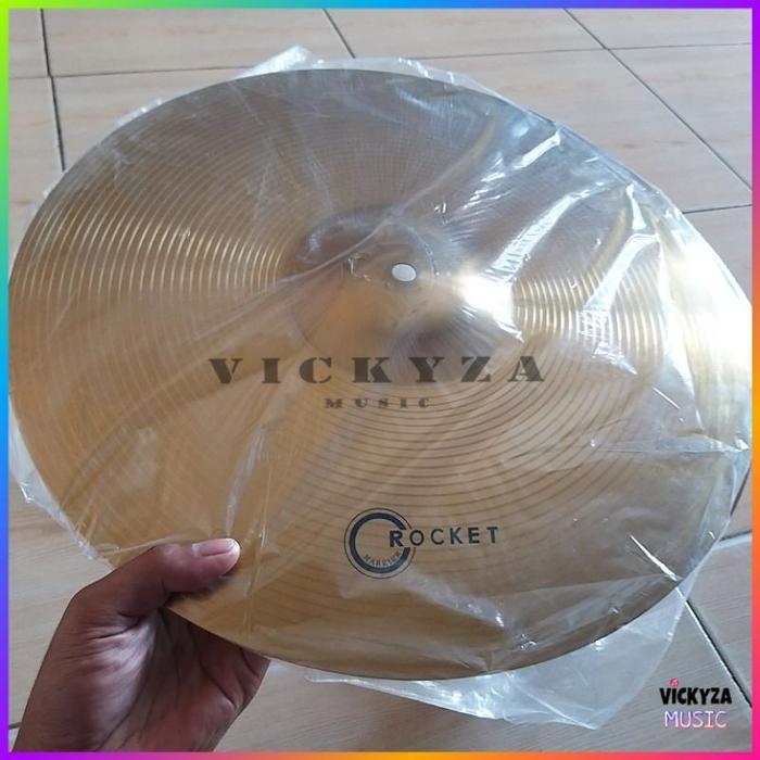 Abyaz- Simbal Drum Kuningan Rocket By Harrier 10 12 14 16 Inch [Kode 1Kode 2Kode 3Kode 4Kode 5Kode