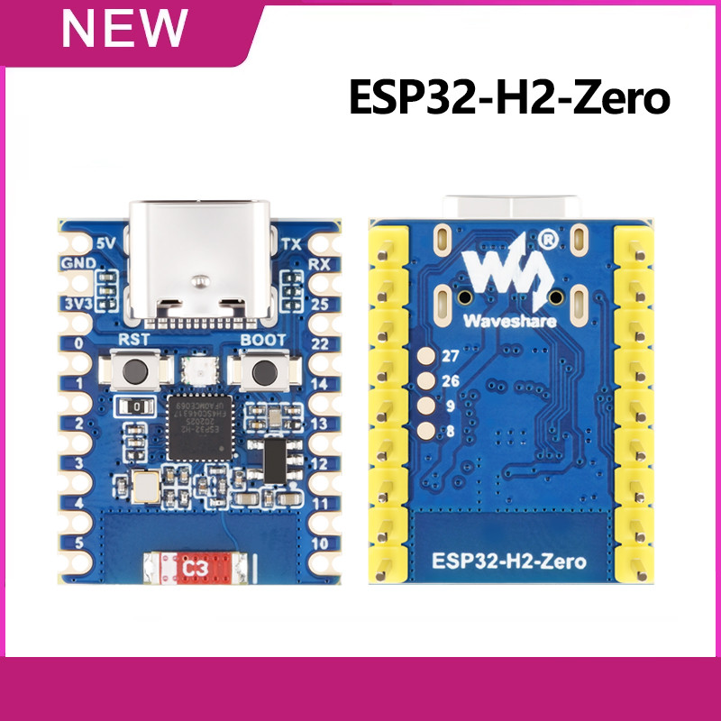 2/5PCS ESP32-H2-Zero ESP32-H2 Mini Development Board 96MHz Built-in ESP32-H2FH4S 4MB Flash Memory Su
