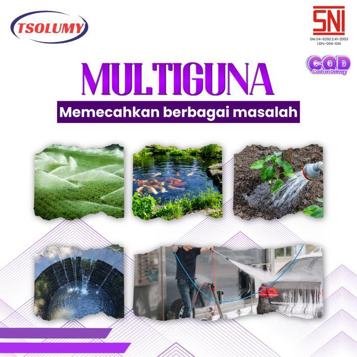 Promo Tsolumy Pompa Celup Air Kotor 370W Spx-370L Spx-370S Pompa Kolam Ikan Pompa Tambak Pompa