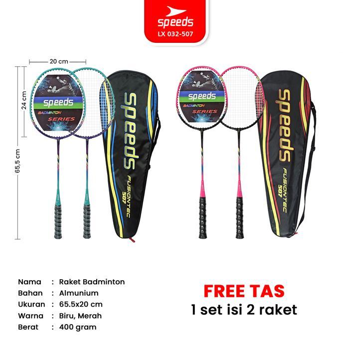 Premium Speeds Raket Badminton Bulu Tangkis Olahraga Badminton Racket Badminton Berkualitas Murah