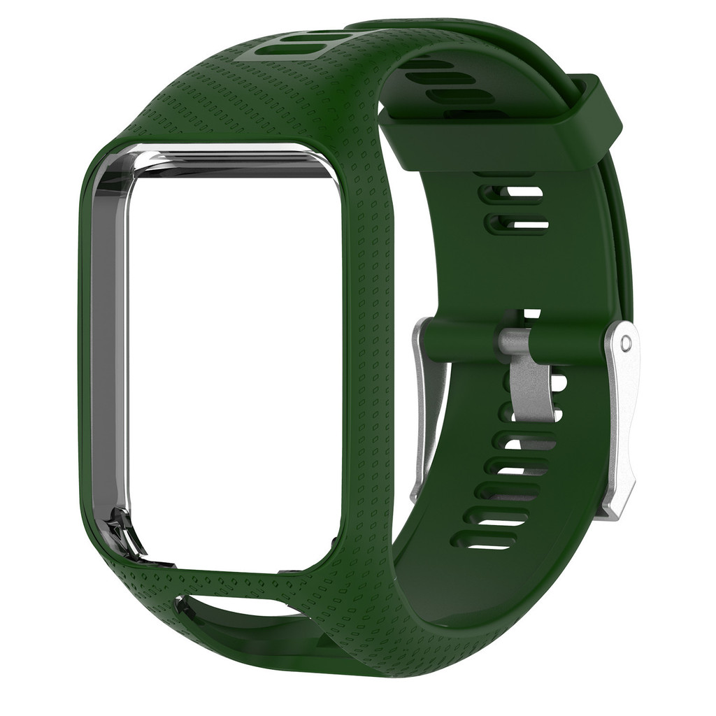 Silicone Watch Strap For Tomtom 2 3 Band Runner 3 Adventurer Golfer Runner 2 CardioSpark 3 Music