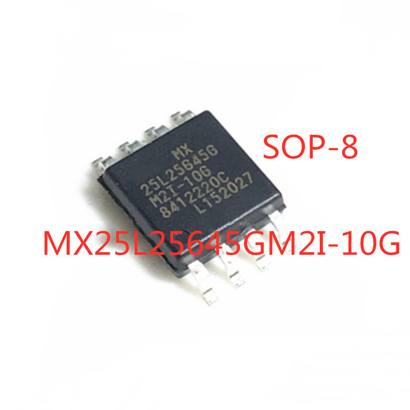 5PCSLOT 100% Quality MX25L25645 MX25L25645GM2I10G 32MB W25Q256 SOP8 SMD memory IC chip In Stock New