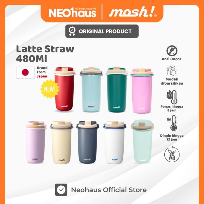 Mosh Straw Latte Tumbler 480ml