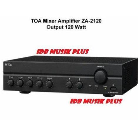 Power Amplifier Toa Za2120 Za 2120 Original Toa #Gratisongkir