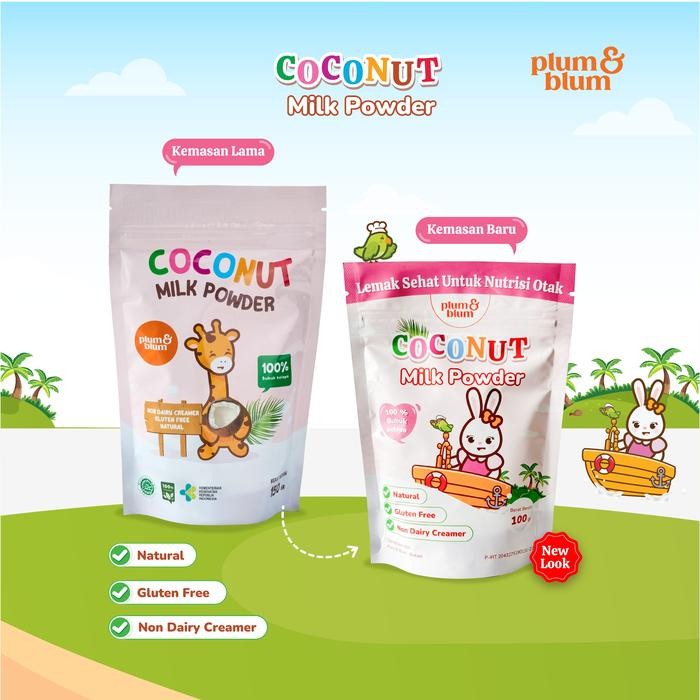 New Plum & Blum Coconut Milk Powder Coconut Sugar