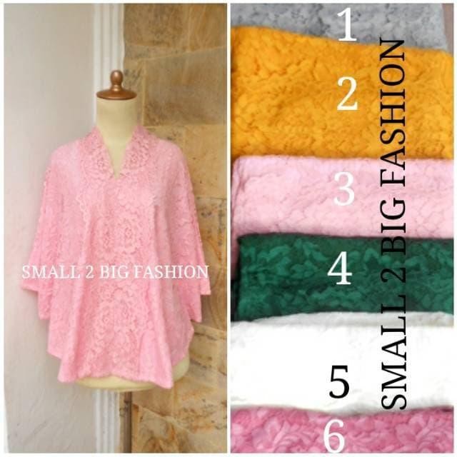 blouse natal jumbo / baju brokat big size XXL 3L 4L 5L / blus natal best seller