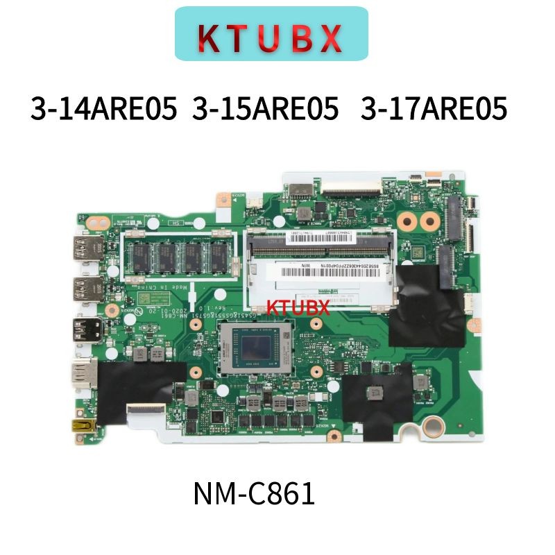 Casing Laptop For Lenovo IdeaPad 3-15ARE05/3-14ARE05/IdeaPad 3-17ARE05  Laptop Motherboard.NM-C861.W