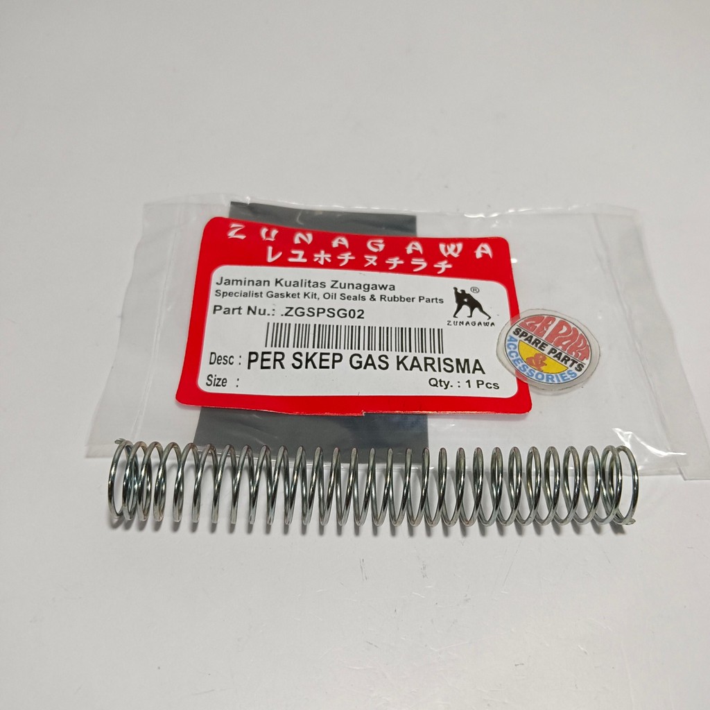 Per Skip Skep Gas Karisma Supra X 125 Spring Pir piston karburator Limited Item Barang Langka Spare 