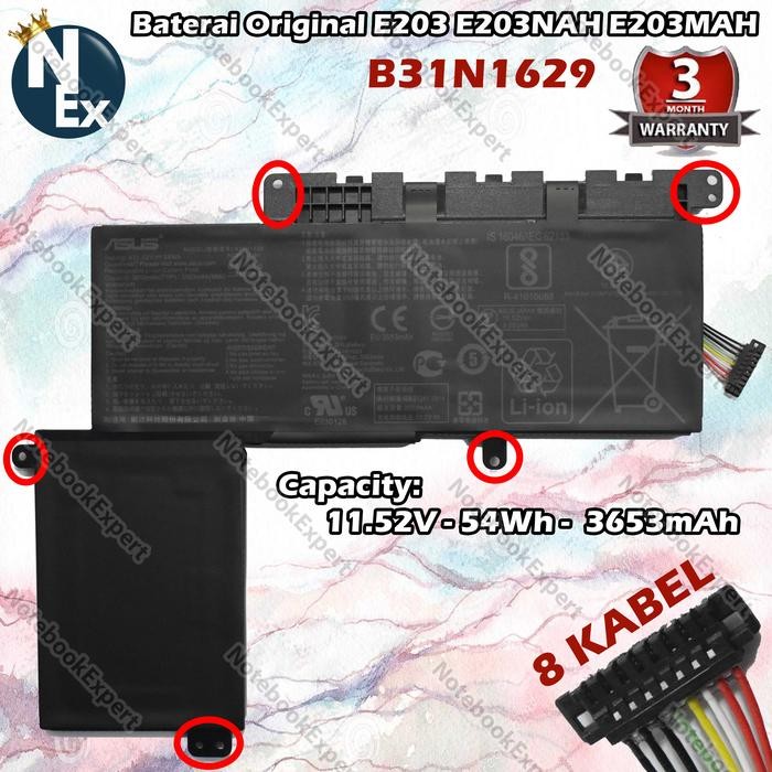 Baterai E203 E203NAH E203MAH B31N1629 ORIGINAL