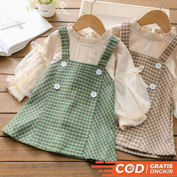 Dress bayi baju bayi perempuan kualitas import premium lengan panjang