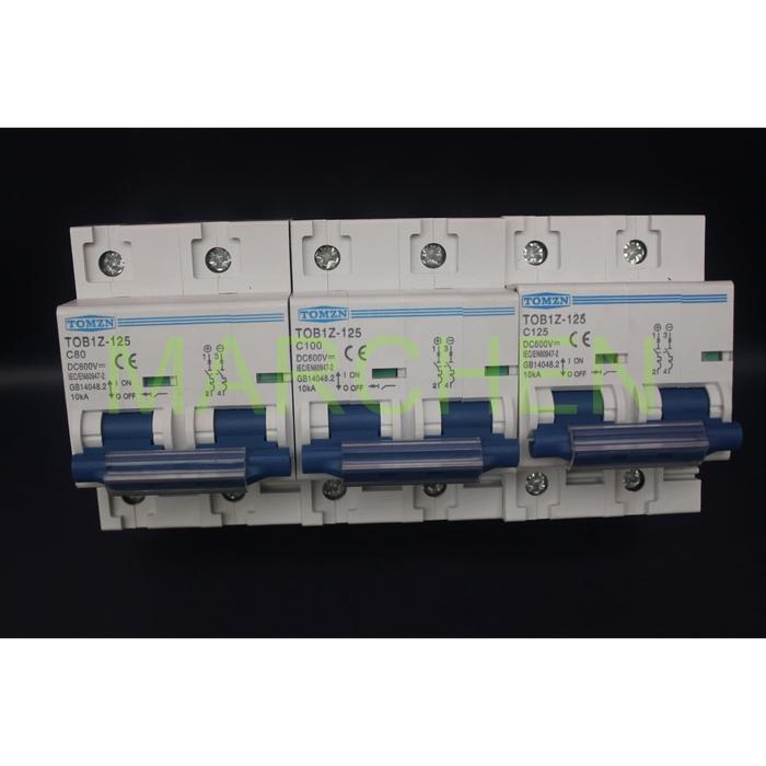 MCB DC 125A 2P 2 POLE TOMZN
