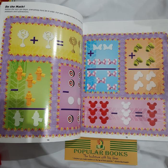 STICKER BOOK TREASURY : DISNEY MICKEY AND THE ROADSTER RACER (AGES 3+)