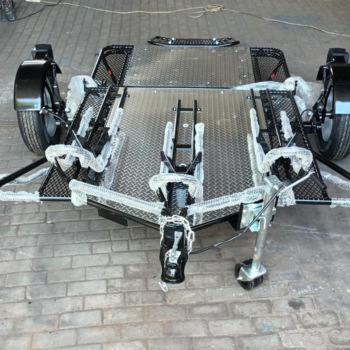 PROMO Motor trailer double / anhang import untuk Harley Davidson /motor lain