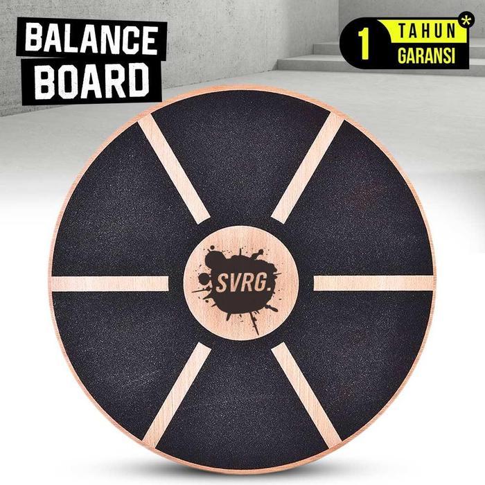 iod3- Svrg. Balance Board Wobble Board - Papan Latihan Keseimbangan - Gym