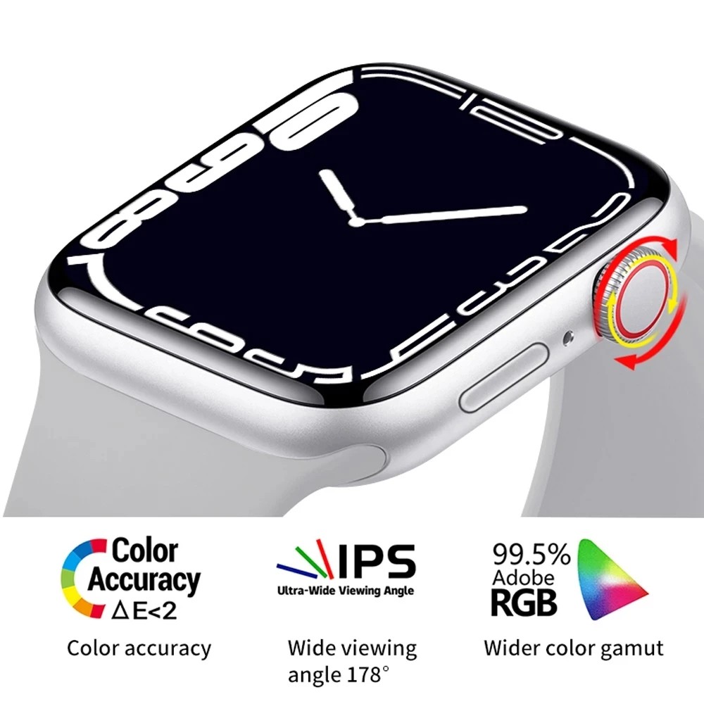 2023 New Smart Watch i7 Pro Max Series8 Smartwatch 1.8inch Bluetooth Call Heart Rate Women Men Serie