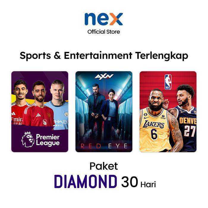 PROMO Nex Parabola Paket Diamond 30 Hari TERBARU