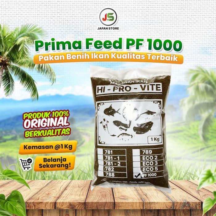 Pakan Ikan Benih PF 1.000 Pakan Ikan benih Ikan Mas Nila Lele Gurame dll