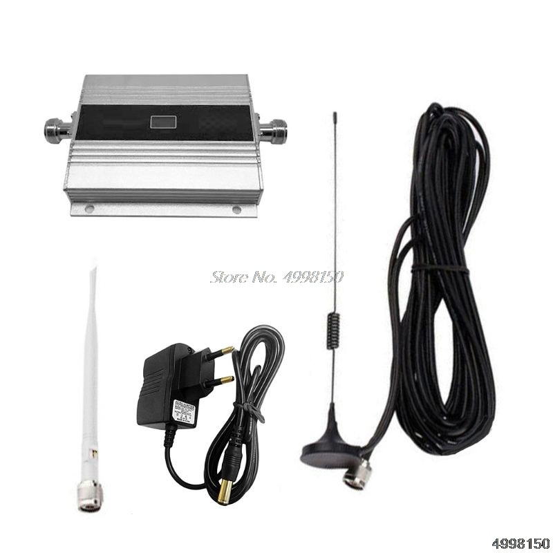 900Mhz GSM 2G/3G/4G Signal Booster Repeater Amplifier Antenna for Mobile Phone Dropship