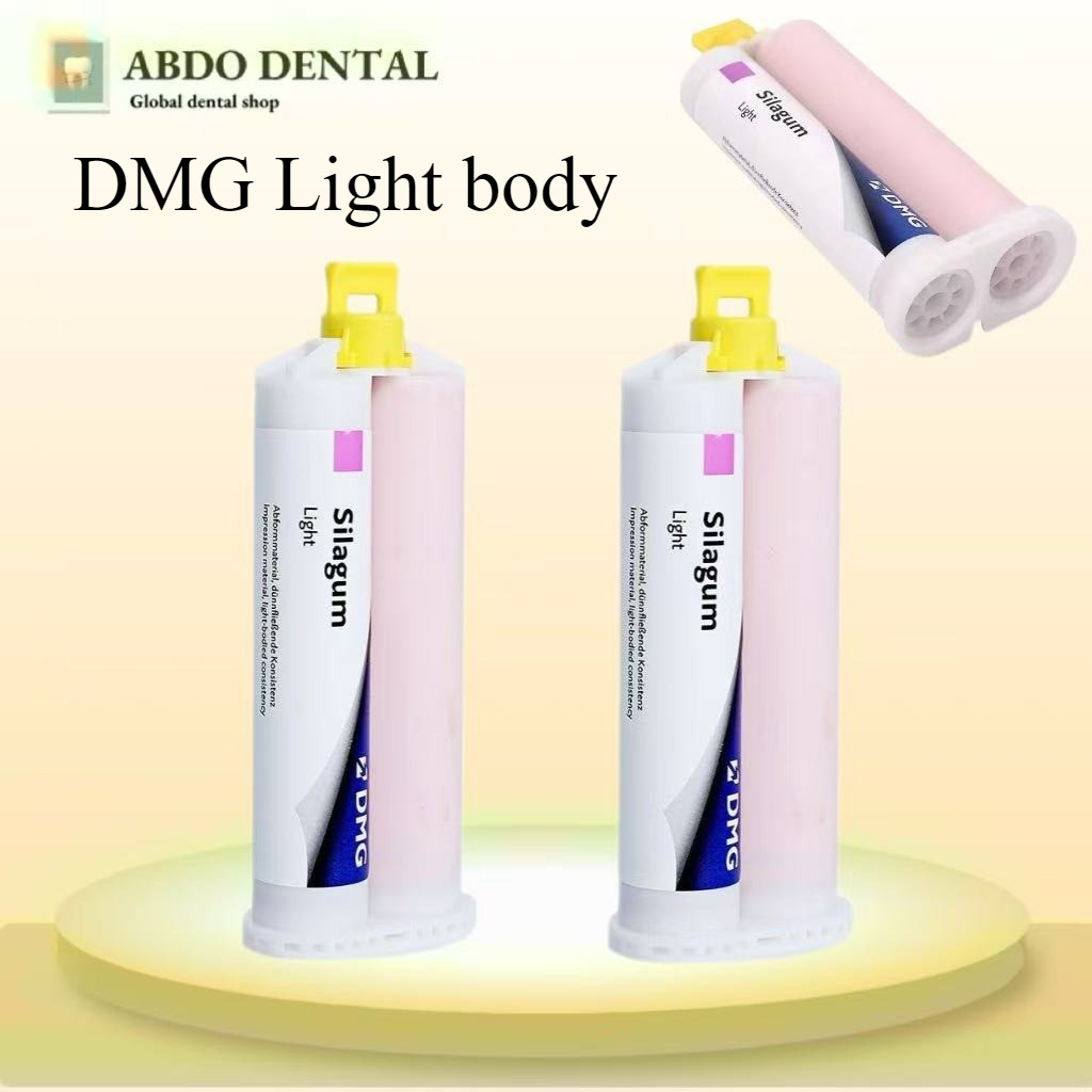 Dmg Silagum Dental Silicone Soft Putty A Light-Body V Dentistry Impression Material Kit Heavy Body