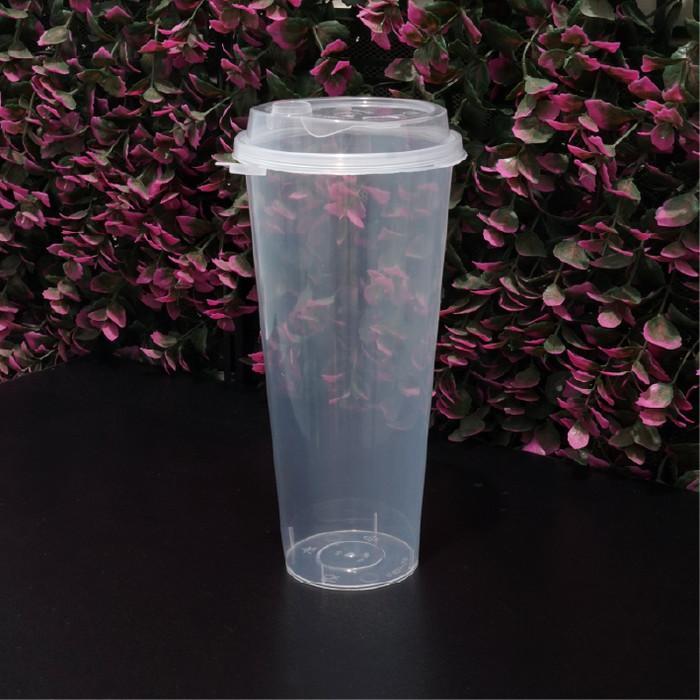 magg- (Bekasi) Pak Isi 25 Pcs - Cup 12Oz Injection - Gelas Plastik Pp 380Ml