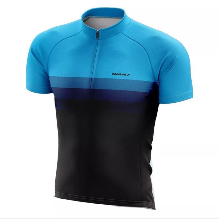 Jersey Sepeda Roadbike Giant Lengan Pendek Unisex
