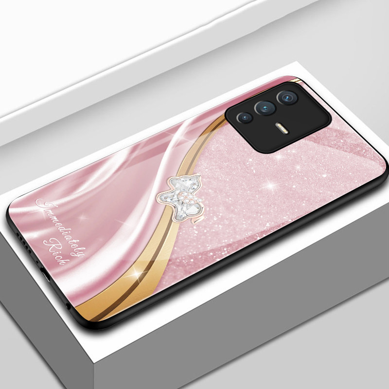 Casing Hp Untuk VIVO V23 5G V23i 5G V23E 4G V23E 5G Y75 Case Casing pola Diamond Pony Kasing HP Kesi