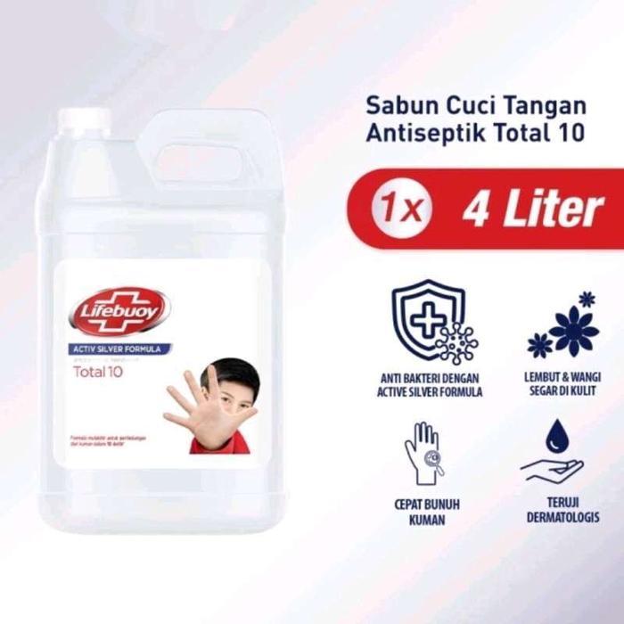 vfvv- Lifebuoy Professional Hand Wash Sabun Cuci Tangan 4 Liter Jerigen Anti Bakteri &