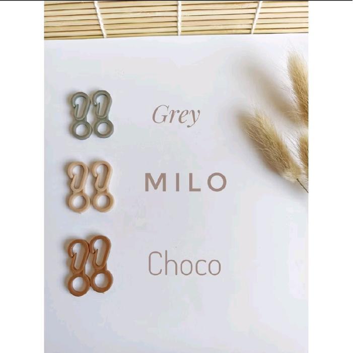 Kait Lobster Warna Warni / Kokot Udang Warna Warni / Kait Kew Kew Perwarna - Kait Konektor - Kait