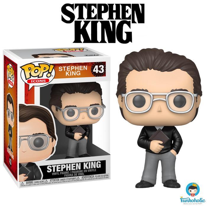 Funko Pop Icons Author Stephen King - Stephen King #43