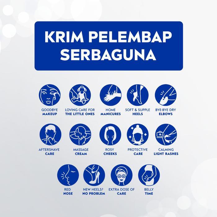 i0cc- Nivea Cream Moisturizer Soft Creme Jar 50Ml - Hand Body Krim Cream Lotion Mositurizer
