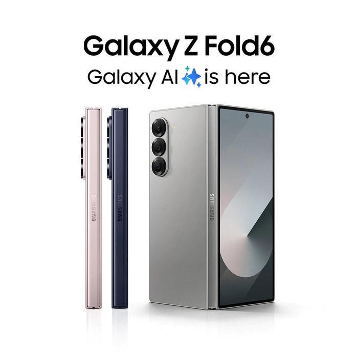 Samsung Galaxy Z Fold6 Fold 6 5G - 12/512GB - 12GB 512GB - Garansi Resmi SEIN - Pink, 512 GB