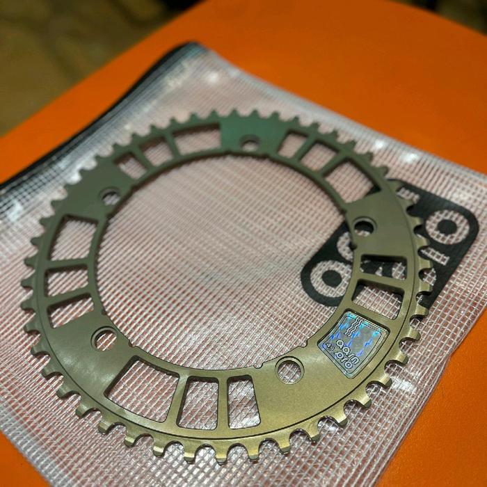 ORIGINAL Chainring AARN PRO anniversary USA bcd144 fixie READY STOCK