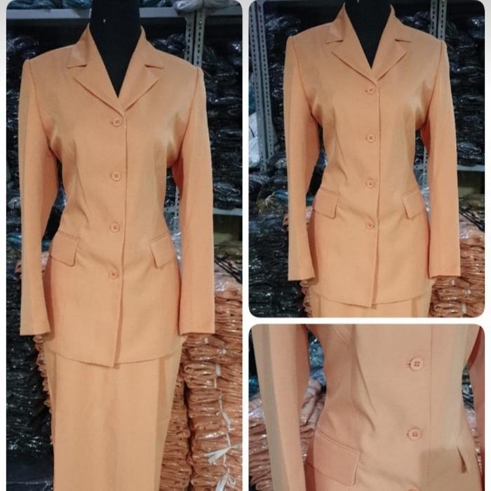 Seragam Blazer DHARMAWANITA DHARMA WANITA Setelan Blus + Celana / Rok