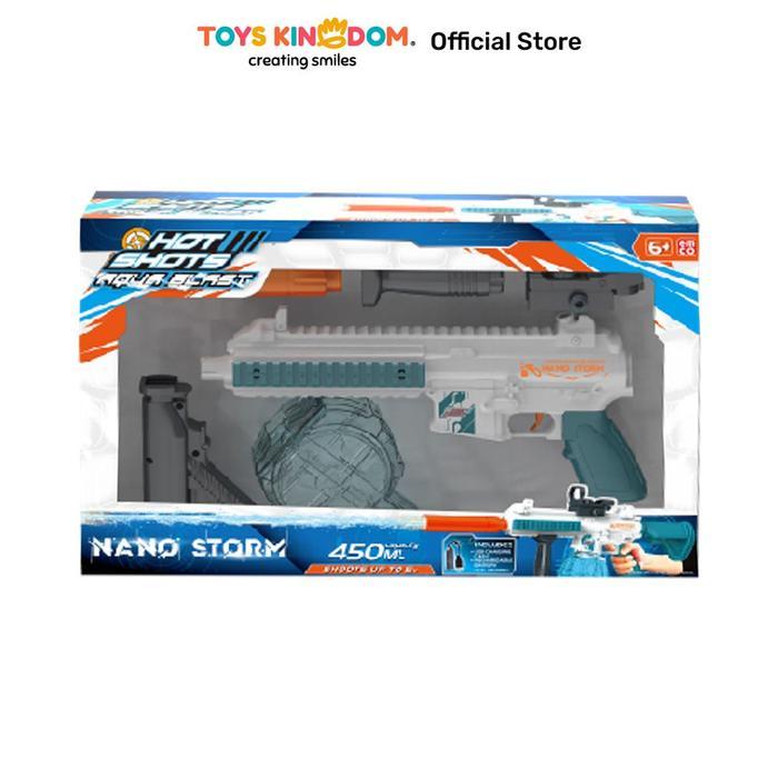 Toys Kingdom Emco Water Gun Hot Shots Nano Strom - Mix Watergun Pistol-Pistolan Tembakan Air Kids