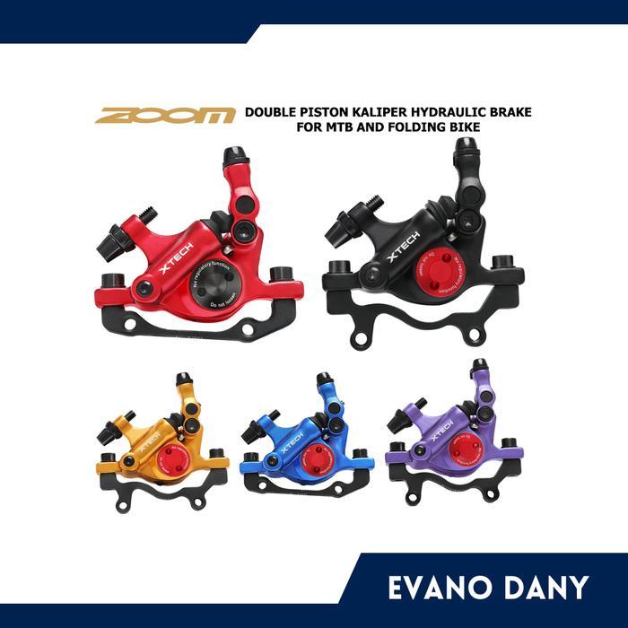 READY STOCK Kaliper Rem Hidrolik ZOOM Xtech HB100 Untuk Sepeda MTB RB dan Sel