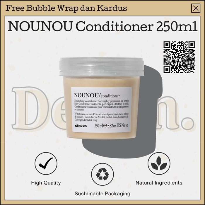 Davines - Nounou Conditioner 250Ml Nou Nou