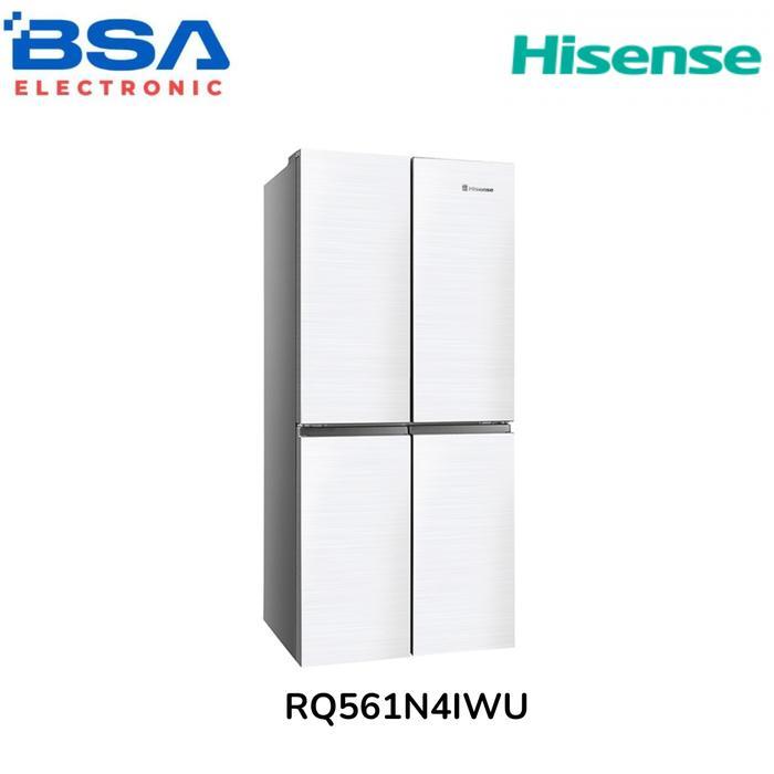 Kiss - Hisense Rq561N4Iwu Kulkas 4 Pintu 561 Liter White