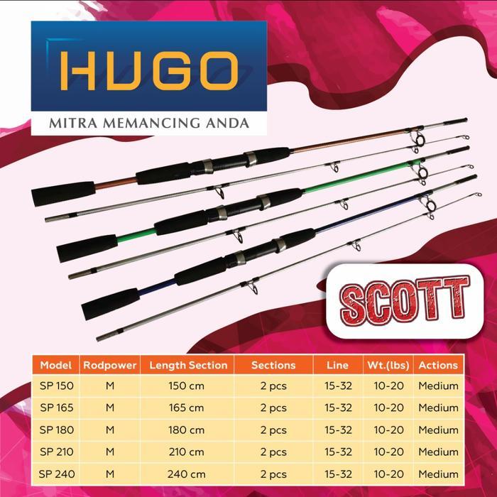 joran fiber hugo scott 210 240 cm fiber solid
