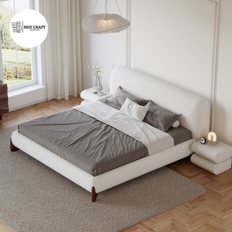 dipan minimalis modern / bed frame modern jati - Queen