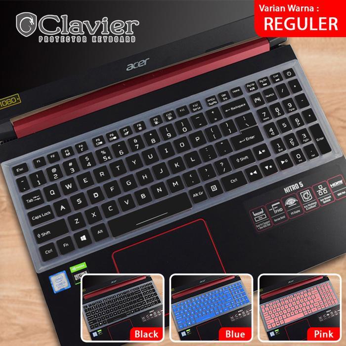 BERKUALITAS Keyboard Protector Cover Kompatibel untuk Acer Nitro 5 AN515-57-55XN 56ER 70NV 71CV Tpu