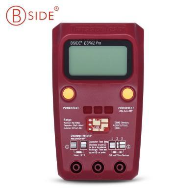 TERLARIS BSIDE ESR02 PRO DIGITAL TRANSISTOR TESTER CHIP COMPONENT METER