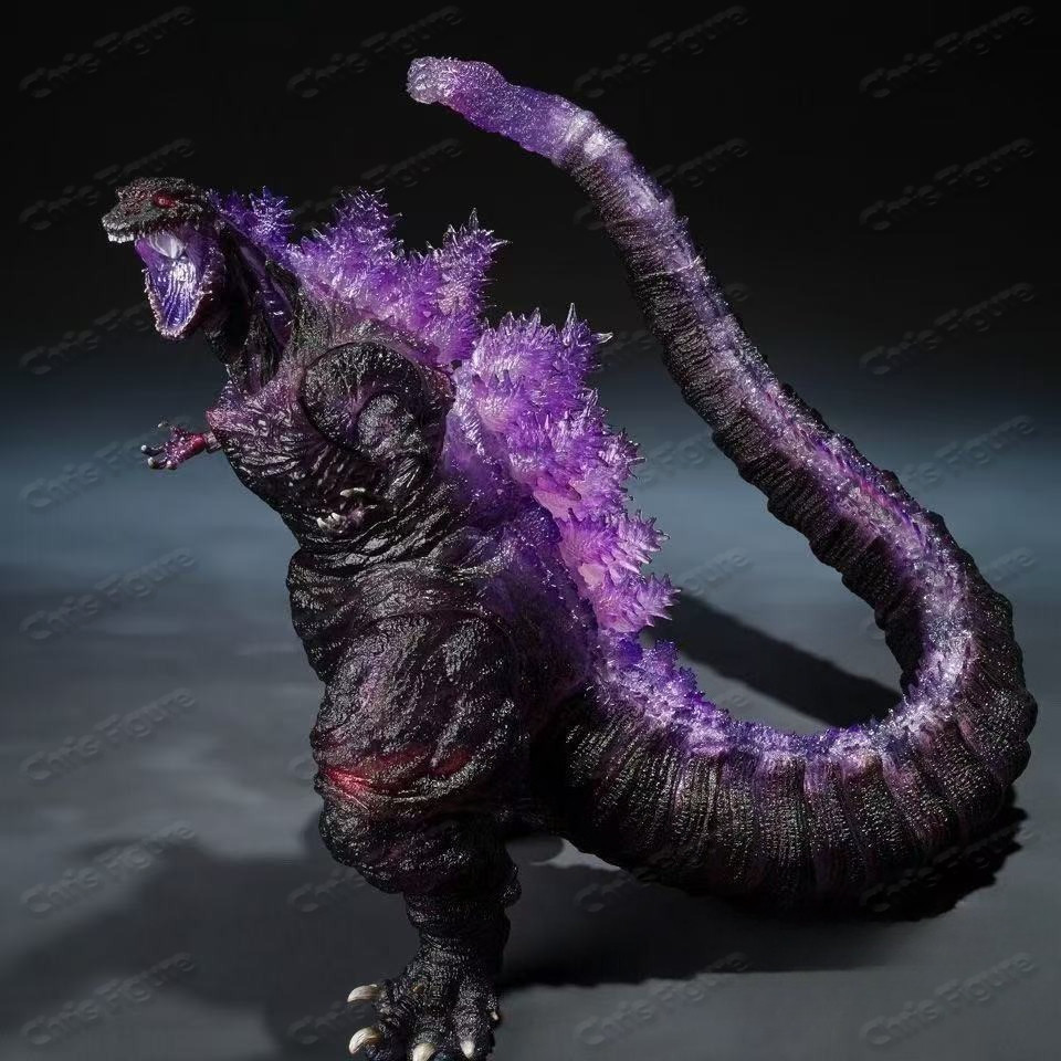 Authentic Bandai SHM Shin Godzilla 2016 Fourth Form Awakening, Real Godzilla Articulated Action