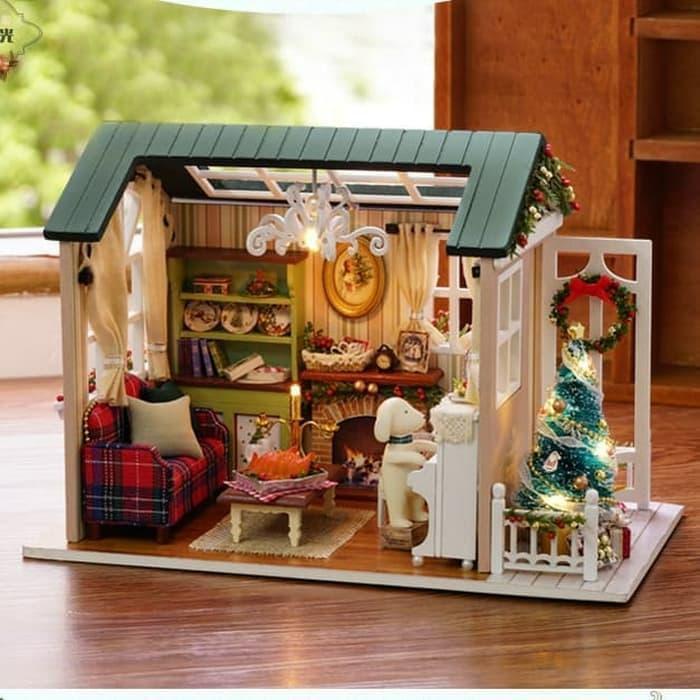 MINIATUR RUMAH BONEKE / DIORAMA / PUZZLE