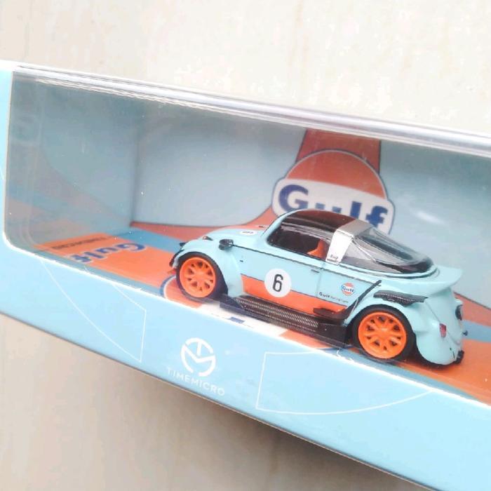 TIME MICRO VOLKSWAGEN BEETLE CONVERTIBLE RWB GULF