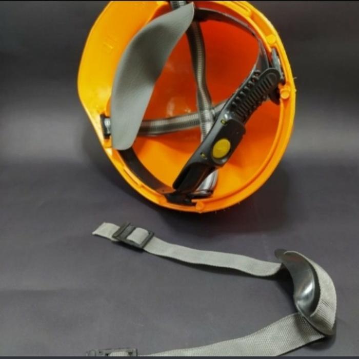Terbaru Helm Safety Proyek Ts Lengkap + Inner Strapon +Tali Dagu Komplit Murah