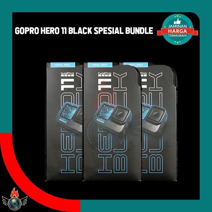 GoPro Hero 11 Black + Aksesoris Full Set Paket N16 For Action Cam